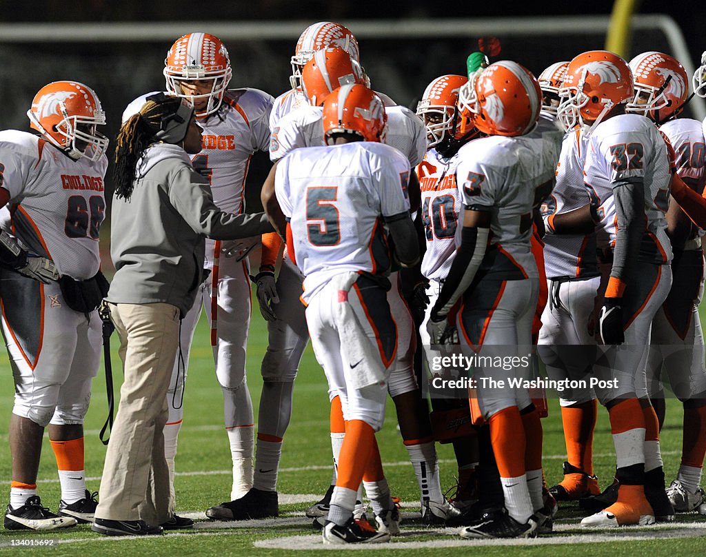 C. November 4 Coolidge High School head football coach, Natalie