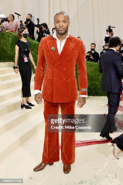 Tucker of the Milwaukee Bucks attends The 2021 Met Gala Celebrating In America: A Lexicon Of Fashion at Metropolitan Museum of Art on September 13,...