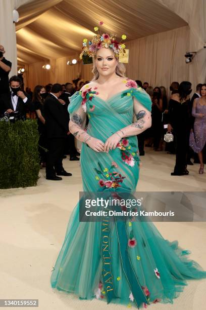 Nikkie de Jager attends The 2021 Met Gala Celebrating In America: A Lexicon Of Fashion at Metropolitan Museum of Art on September 13, 2021 in New...