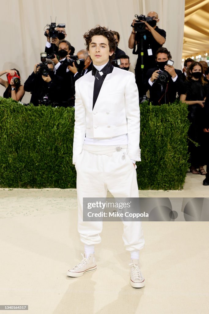 The 2021 Met Gala Celebrating In America: A Lexicon Of Fashion - Arrivals