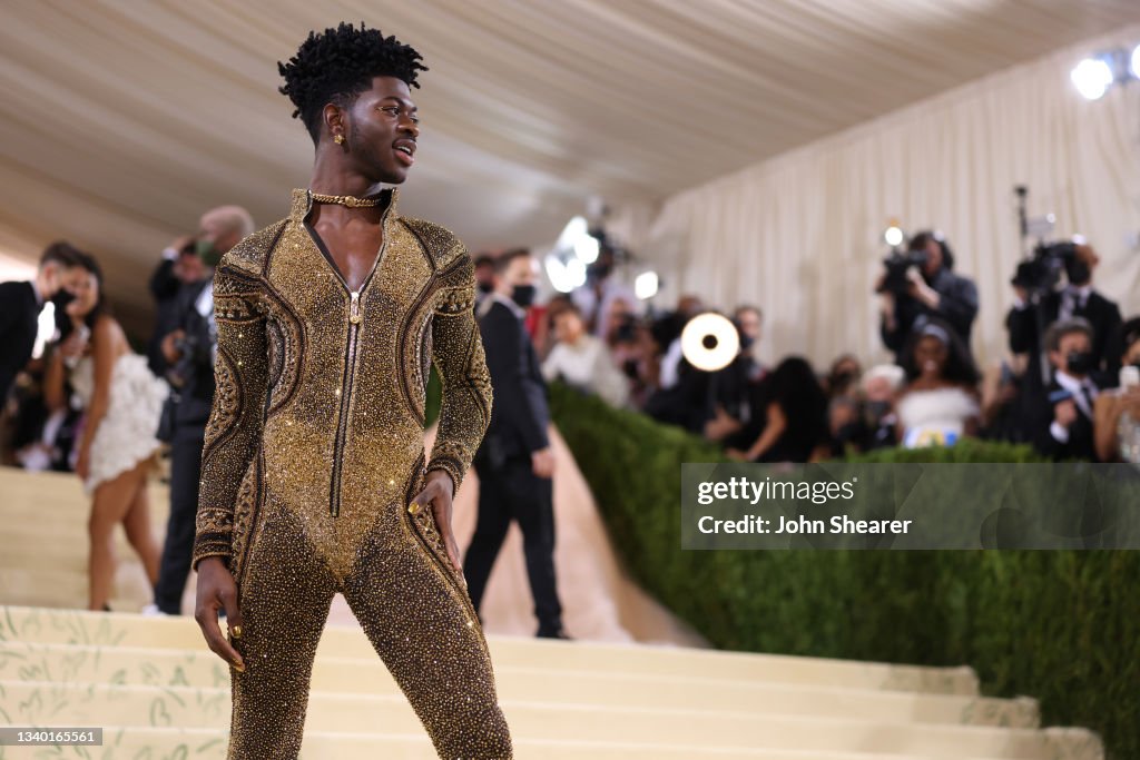 The 2021 Met Gala Celebrating In America: A Lexicon Of Fashion - Arrivals
