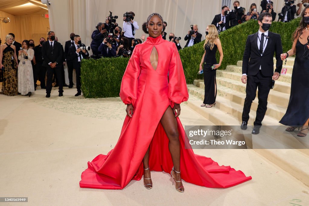 The 2021 Met Gala Celebrating In America: A Lexicon Of Fashion - Arrivals