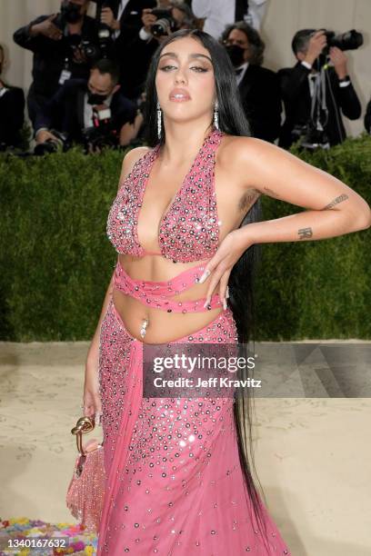 Lourdes Leon attends The 2021 Met Gala Celebrating In America: A Lexicon Of Fashion at Metropolitan Museum of Art on September 13, 2021 in New York...