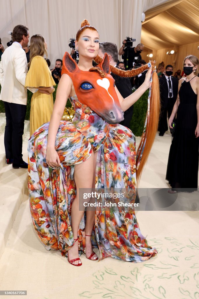 The 2021 Met Gala Celebrating In America: A Lexicon Of Fashion - Arrivals