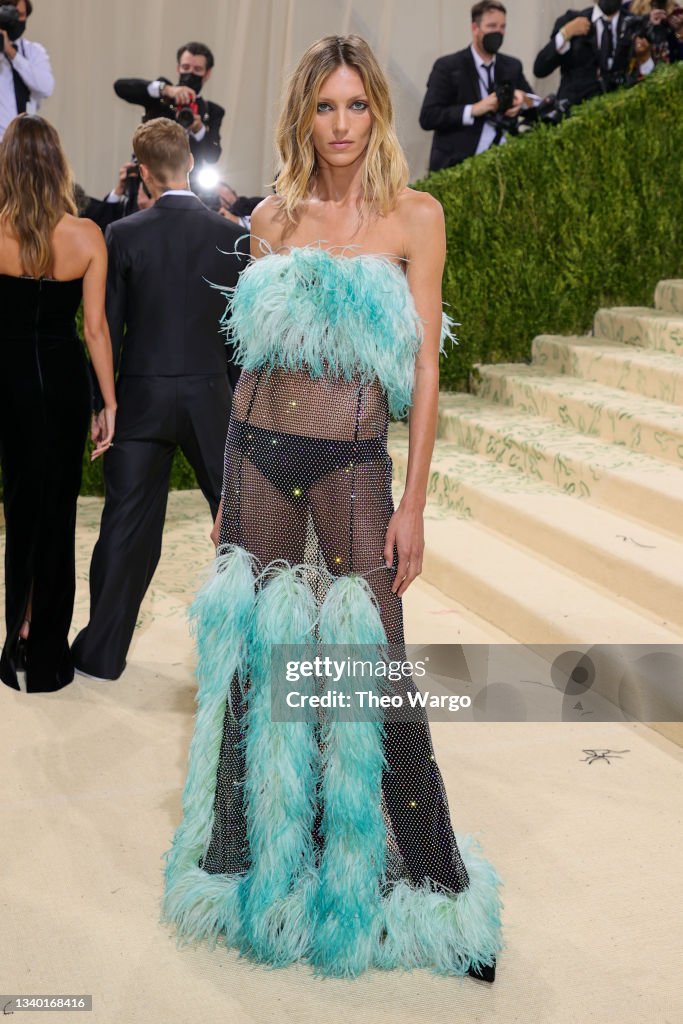 The 2021 Met Gala Celebrating In America: A Lexicon Of Fashion - Arrivals