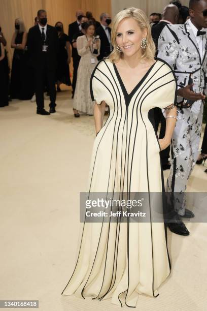 Designer Tory Burch attends The 2021 Met Gala Celebrating In America: A Lexicon Of Fashion at Metropolitan Museum of Art on September 13, 2021 in New...
