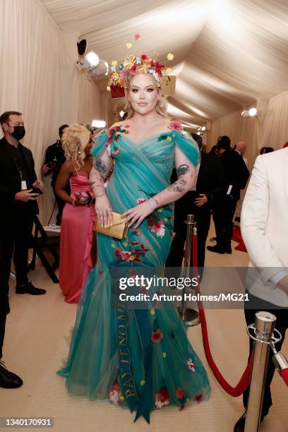 Nikkie de Jager attends The 2021 Met Gala Celebrating In America: A Lexicon Of Fashion at Metropolitan Museum of Art on September 13, 2021 in New...