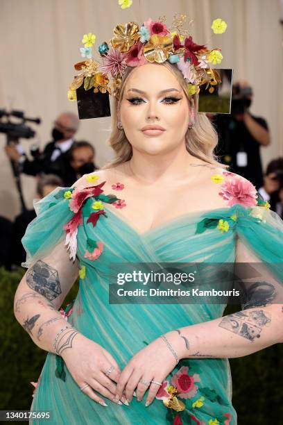 Nikkie de Jager attends The 2021 Met Gala Celebrating In America: A Lexicon Of Fashion at Metropolitan Museum of Art on September 13, 2021 in New...