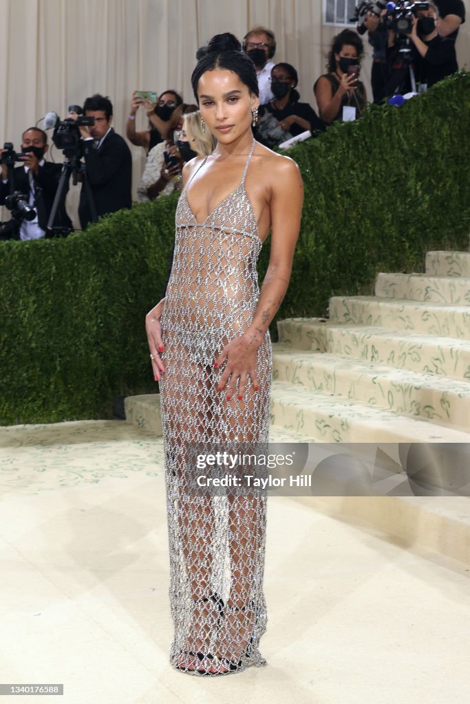 The 2021 Met Gala Celebrating In America: A Lexicon Of Fashion - Arrivals