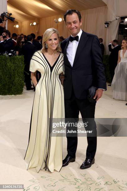 Designer Tory Burch attends The 2021 Met Gala Celebrating In America: A Lexicon Of Fashion at Metropolitan Museum of Art on September 13, 2021 in New...