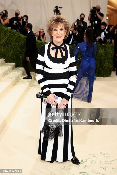 Sandy Schreier attends The 2021 Met Gala Celebrating In America: A Lexicon Of Fashion at Metropolitan Museum of Art on September 13, 2021 in New York...
