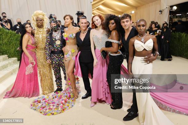 Lourdes Leon, Symone, J Balvin, Irina Shayk, Jeremy Scott, Karen Elson, Taraji P. Henson, Tom Daley and Cynthia Erivo attend The 2021 Met Gala...