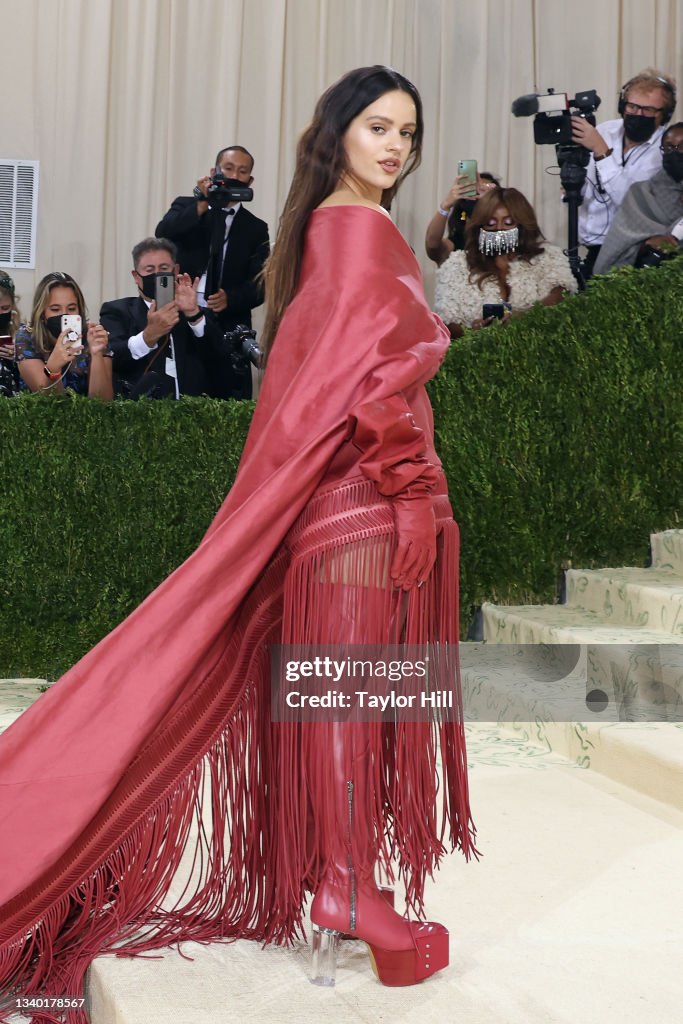 The 2021 Met Gala Celebrating In America: A Lexicon Of Fashion - Arrivals