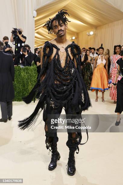 Jameel Mohammed attends The 2021 Met Gala Celebrating In America: A Lexicon Of Fashion at Metropolitan Museum of Art on September 13, 2021 in New...