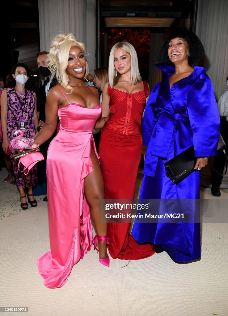 Jackie Aina, Addison Rae, and Tracee Ellis Ross attend The 2021 Met ...