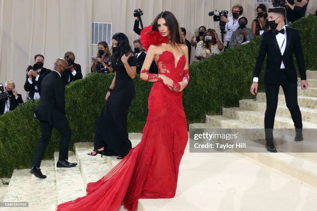 The 2021 Met Gala Celebrating In America: A Lexicon Of Fashion - Arrivals