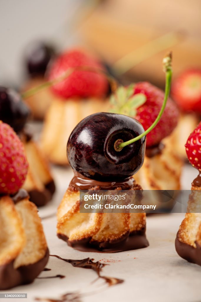 Marzipan Petit Fours