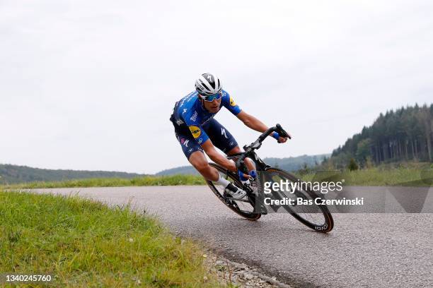 Fausto Masnada of Italy and Team Deceuninck - Quick-Step competes during the 81st Skoda-Tour De Luxembourg 2021, Stage 1 a 140km stage from...