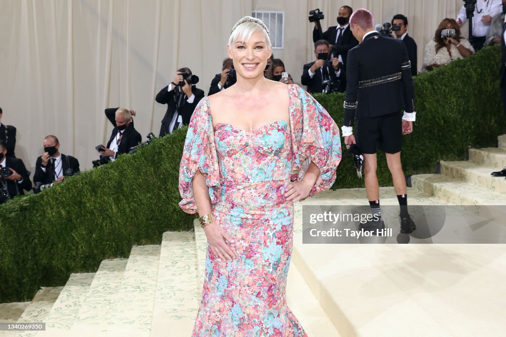 The 2021 Met Gala Celebrating In America: A Lexicon Of Fashion - Arrivals