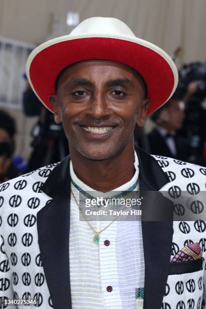 Marcus Samuelsson attends the 2021 Met Gala benefit "In America: A Lexicon of Fashion" at Metropolitan Museum of Art on September 13, 2021 in New...