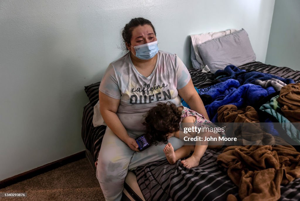 Houston EMS Attends To Suspected COVID-19 Patients Amid Surge In Delta Variant