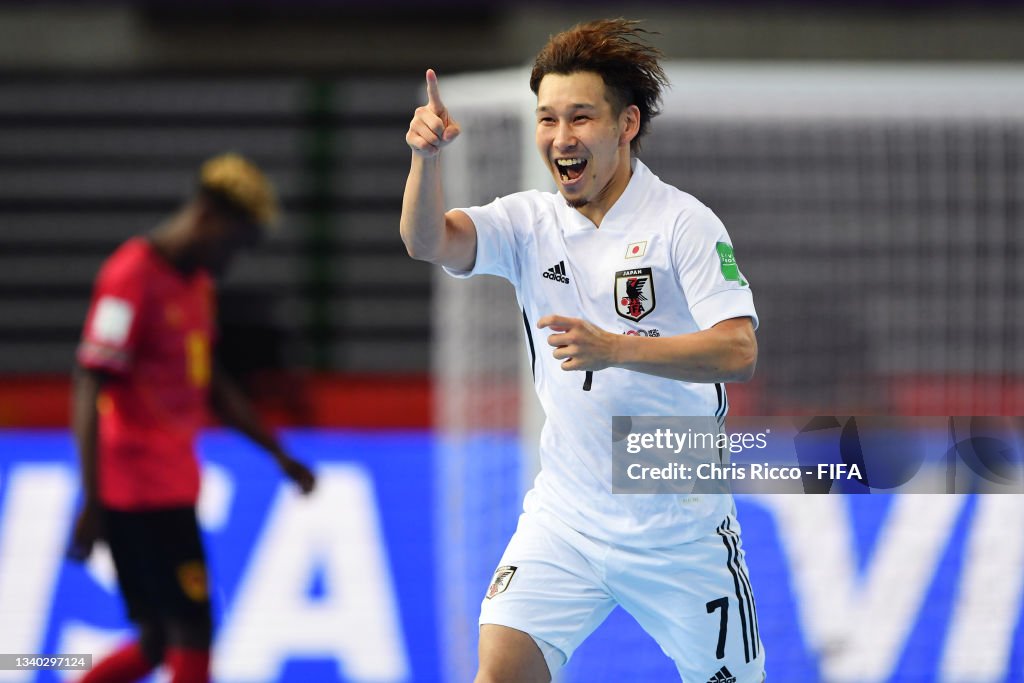 Angola v Japan: Group E - FIFA Futsal World Cup 2021