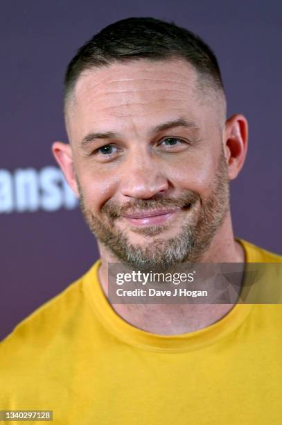 Tom Hardy attends "Venom: Let There Be Carnage" Launch at Cineworld Leicester Square on September 14, 2021 in London, England.