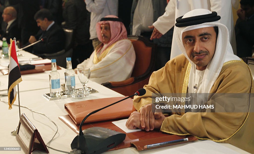 Emirati Foreign Minister Sheikh Abdullah