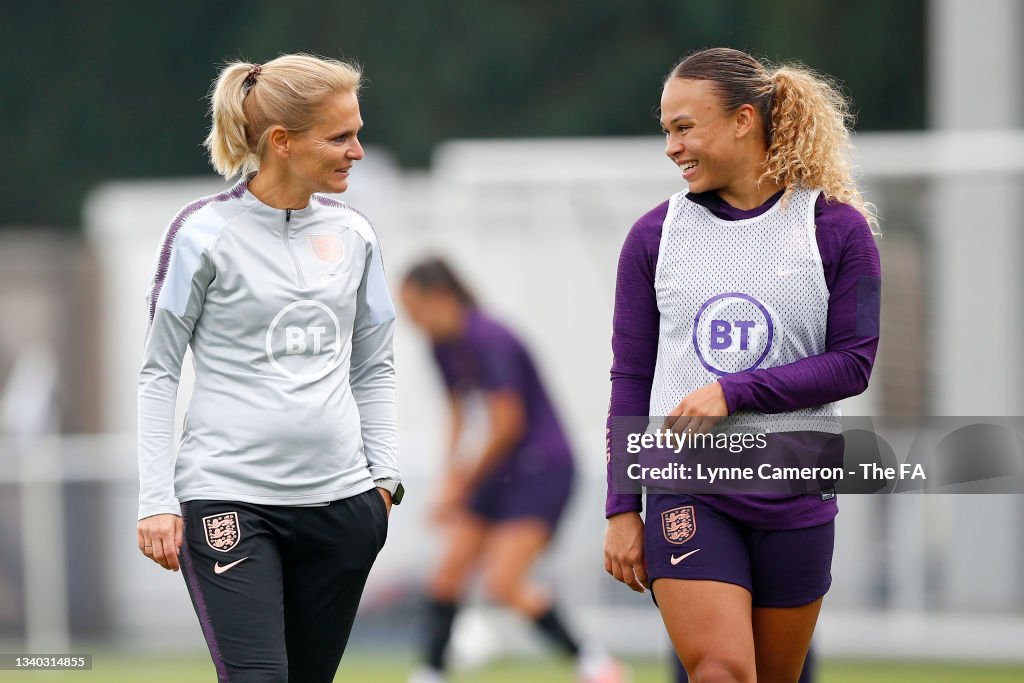 England Women Camp - FIFA Women's World Cup Qualifiers