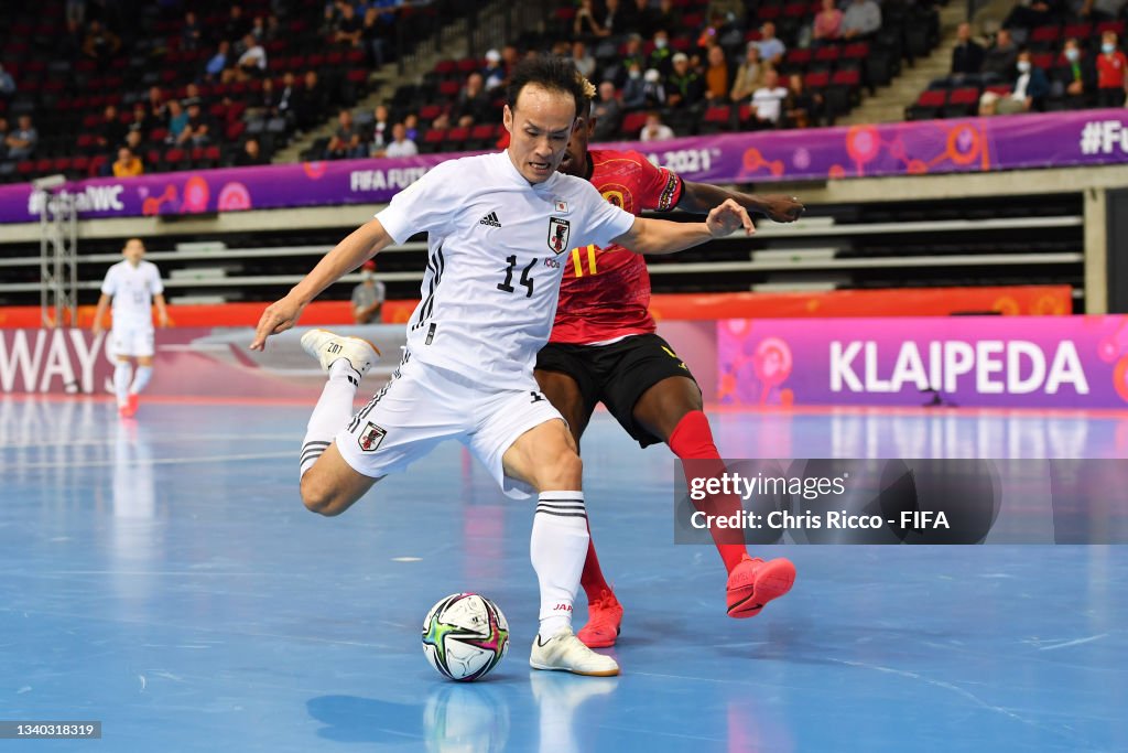 Angola v Japan: Group E - FIFA Futsal World Cup 2021
