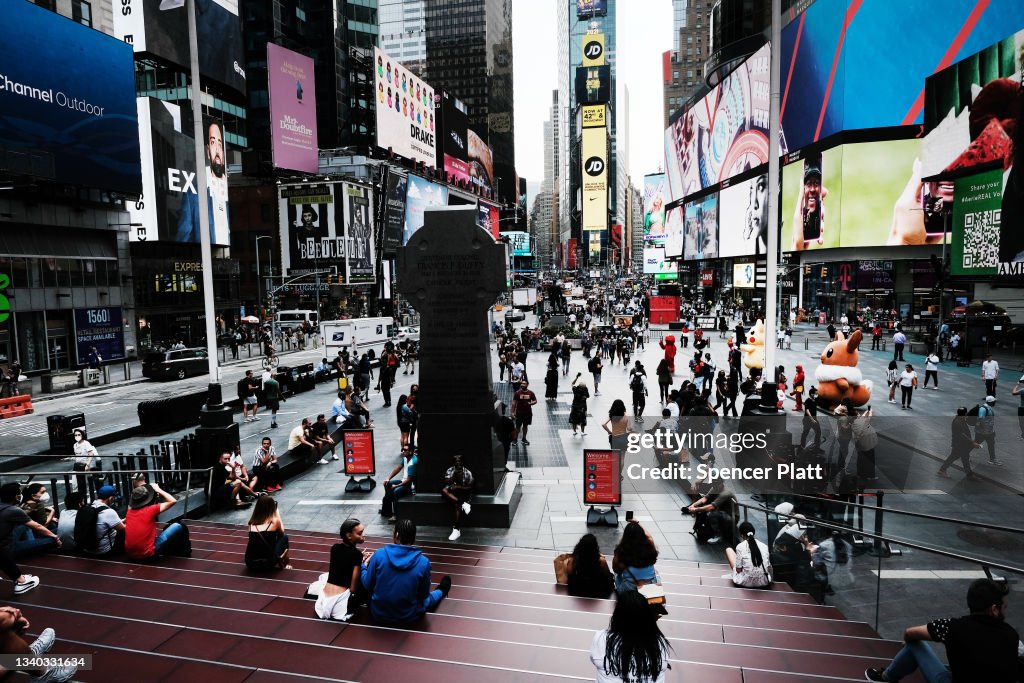 Broadway Reopens After 18-Month Closure Due To Covid Pandemic