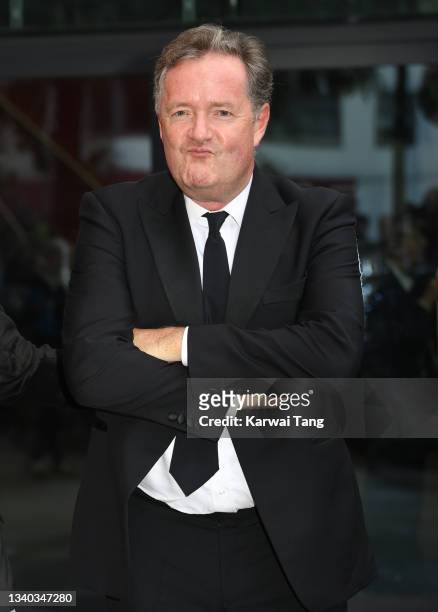 Piers Morgan attends the Sun's Who Cares Wins Awards 2021 at The Roundhouse on September 14, 2021 in London, England.