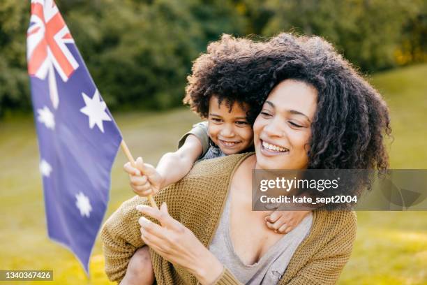 best ways to discipline kids without yelling - australian flag stock pictures, royalty-free photos & images