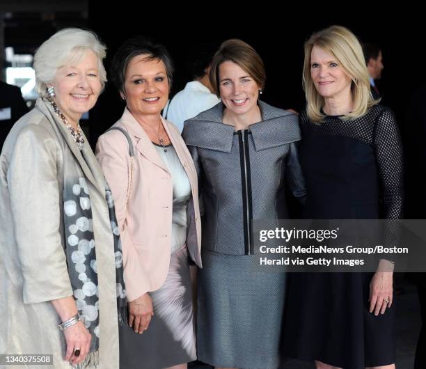 Margaret Marshall, former Chief Justice of the Massachusetts Supreme Judicial Court, left, Joan Lukey of Choate Hall and Stewart, LLP, Attorney...