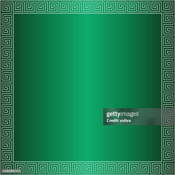 Green Key Pattern Greek Key Pattern Photos and Premium High Res Pictures - Getty Images