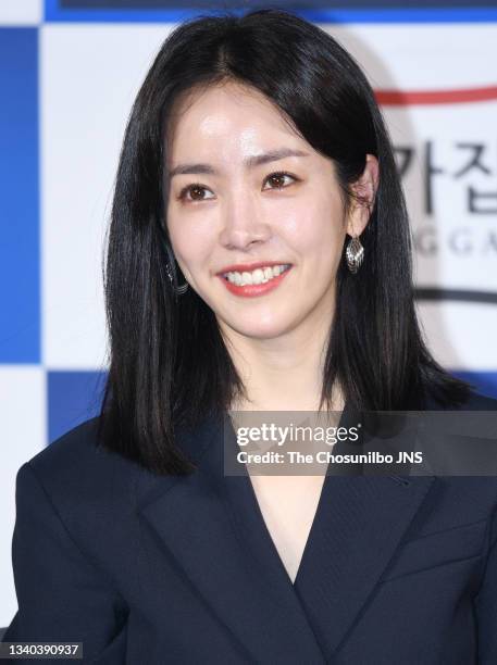 Actress Han Ji-Min attends 40th The Blue Dragon Award Handprint Event at CGV Yeouido Theater on October 28, 2019 in Seoul, South Korea.