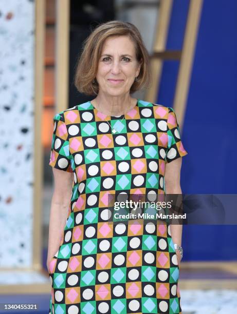 Kirsty Wark attends the Royal Academy of Arts Summer Exhibition 2021 Preview Party at Royal Academy of Arts on September 14, 2021 in London, England.