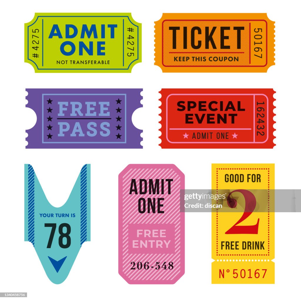 Ingresso para evento ou acesso ao programa.