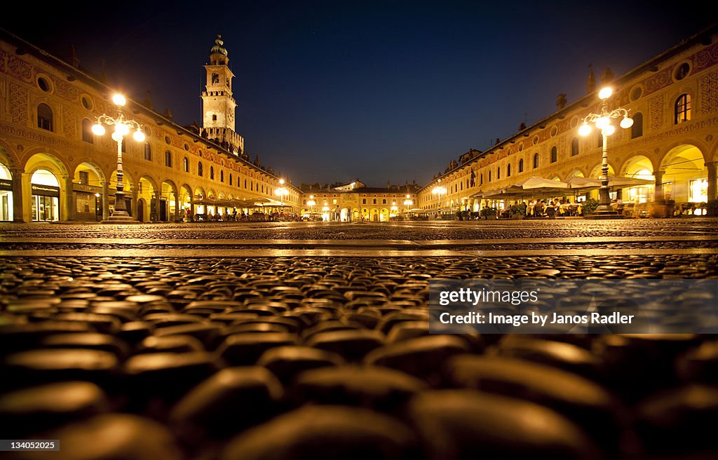 Piazza Ducale in Vigevano, Italy