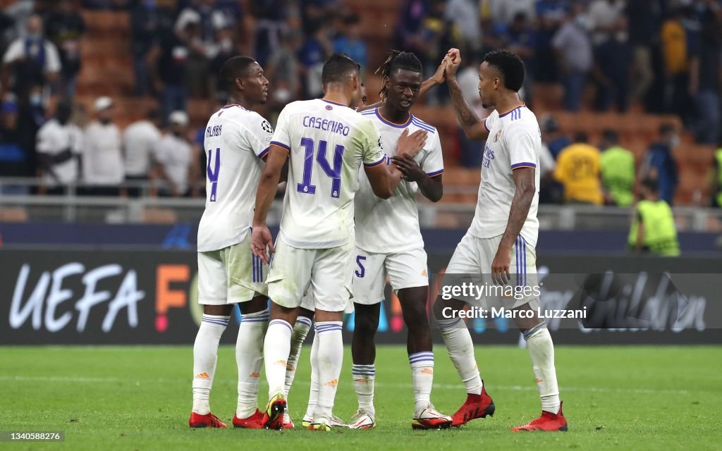 Inter v Real Madrid: Group D - UEFA Champions League
