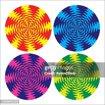 Psychedelic Twist Circles Psychedelic Twist Circles