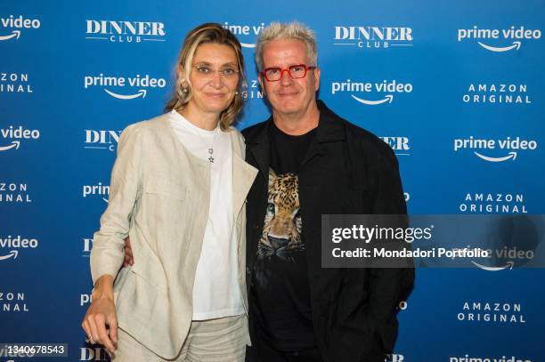 The Italian-naturalized German pastry chef and TV personality Ernst Friedrich Knam with his wife Alessandra Mion attend the presentation event of the...