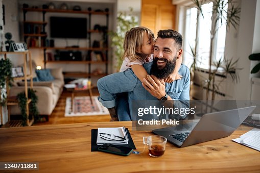 Father and daughter having fun Father and daughter having fun