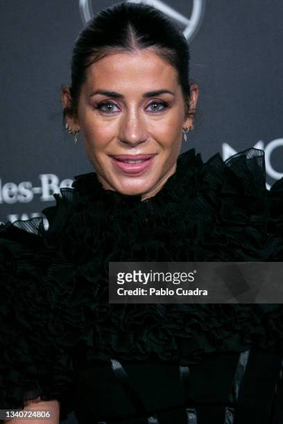 Elena Tablada attends Fernando Caro fashion show during the Merecedes Benz Fashion Week September 2021 edition on September 16, 2021 in Madrid, Spain.