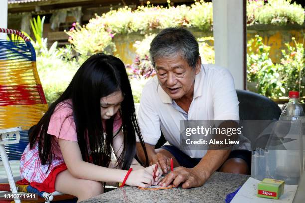 happy mid-autumn festival! - light vivid children senior young focus stock pictures, royalty-free photos & images