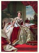 Queen Victoria in her robes of State