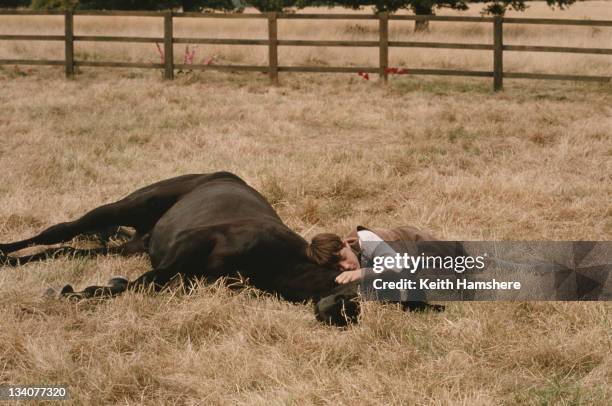 English actor Andrew Knott as Joe Green in the film 'Black Beauty', 1994.