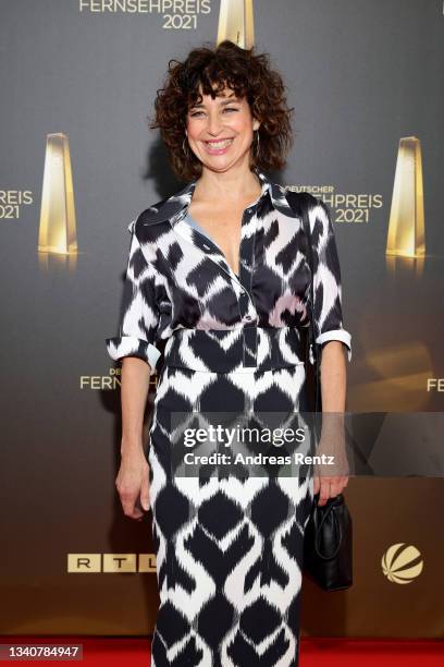 Isabel Varell attends the German Television Award at Tanzbrunnen on September 16, 2021 in Cologne, Germany.