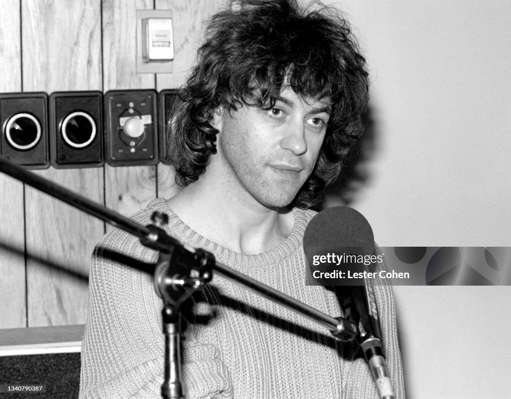 Bob Geldof on the Radio