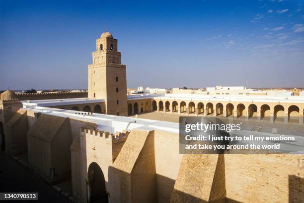 kairouan, tunisia - africa - mosque of tunis stock pictures, royalty-free photos & images